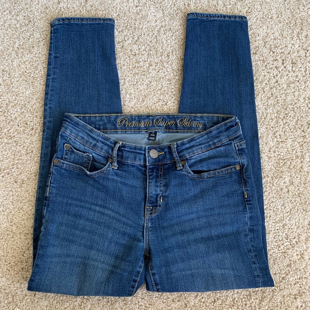 Gap Premium Super Skinny Jeans Size 8